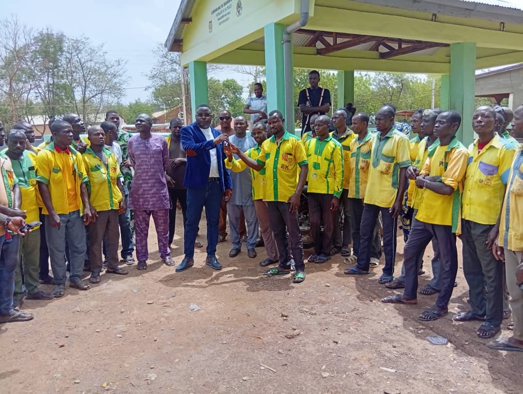 Inauguration de la maison des zémidjans de Banikoara